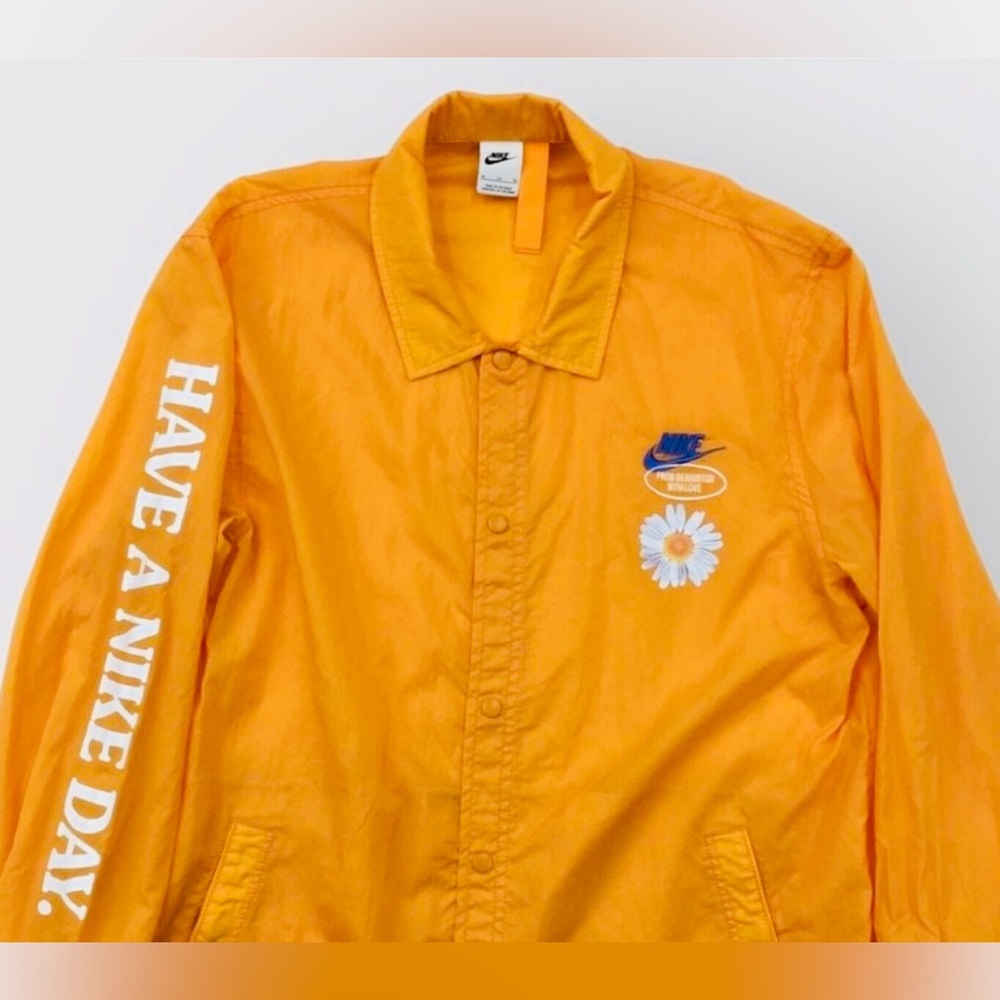 Nike Windbreaker- From Beaverton with Love- Size XL- ORANGE